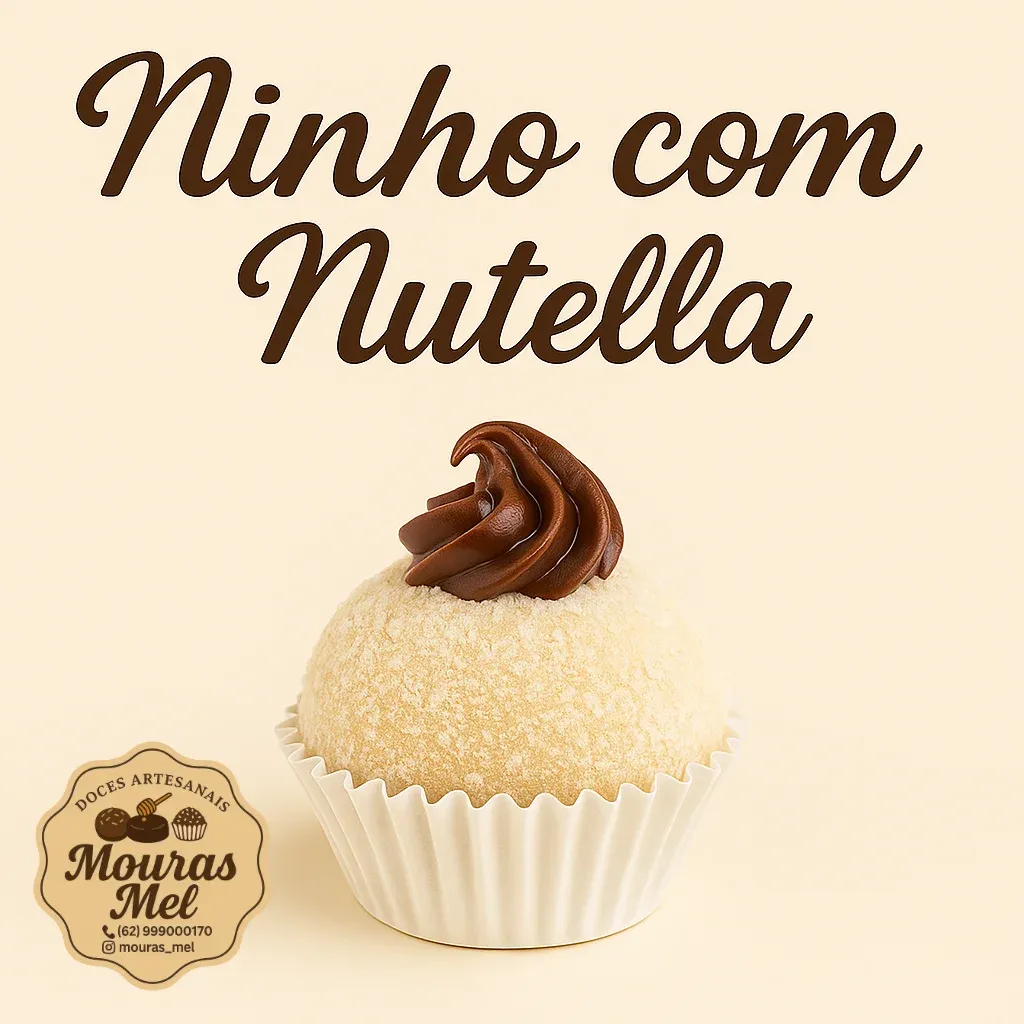 Brigadeiro de Ninho com Nutela